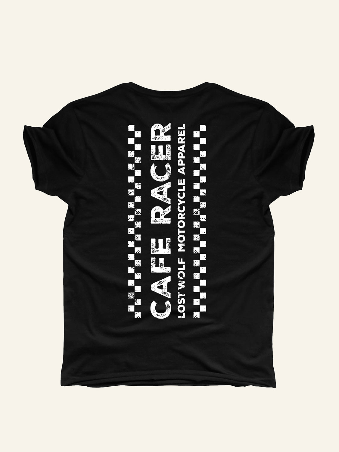 Cafe Racer T-shirt - Black