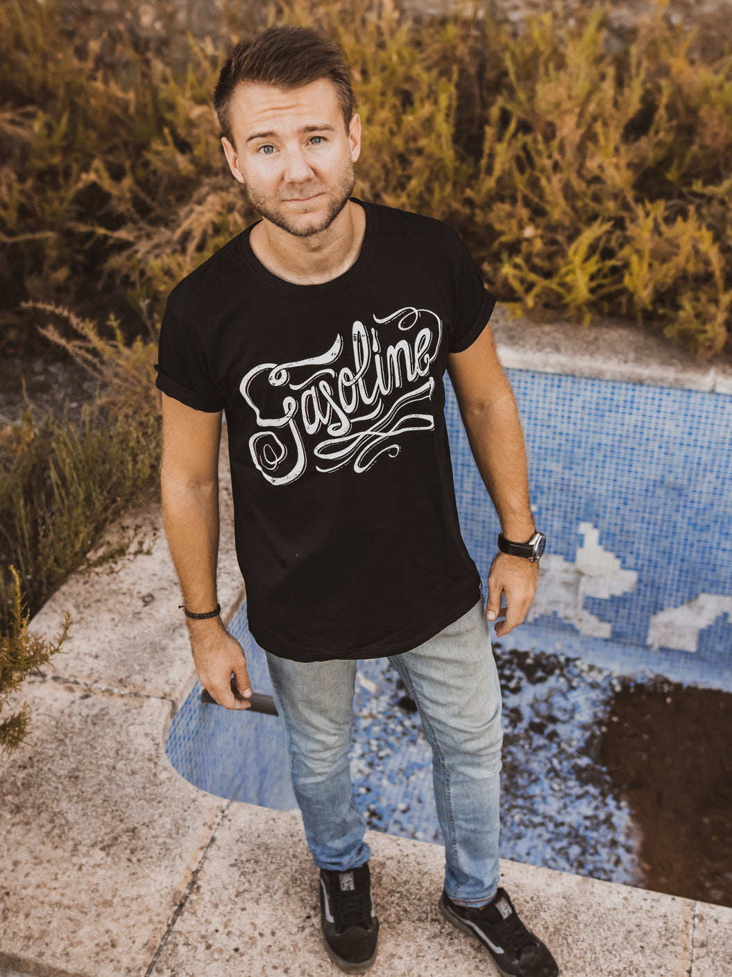 Gasoline T-shirt - Black