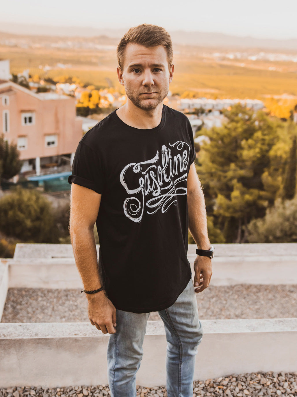 Gasoline T-shirt - Black