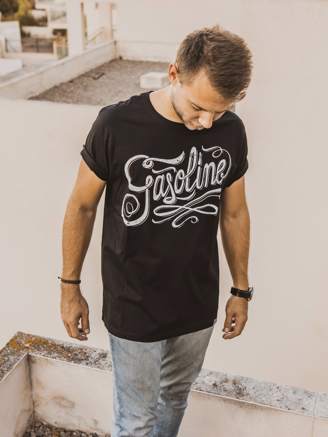 Gasoline T-shirt - Black