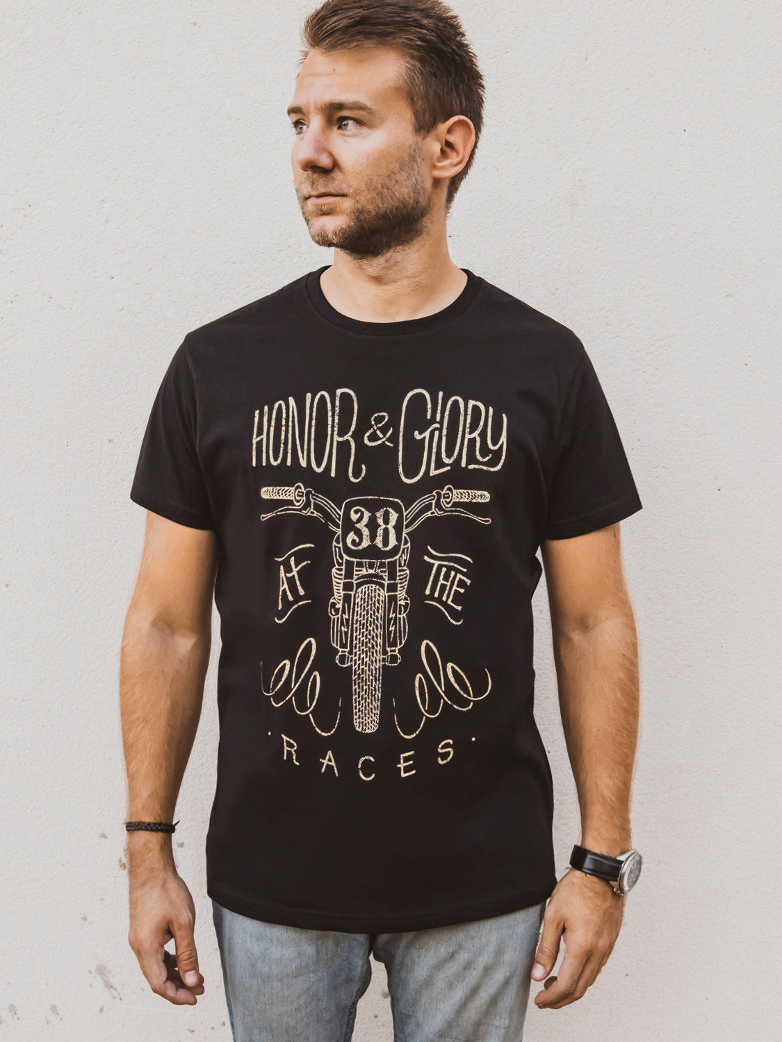Honor and Glory T-shirt - Black