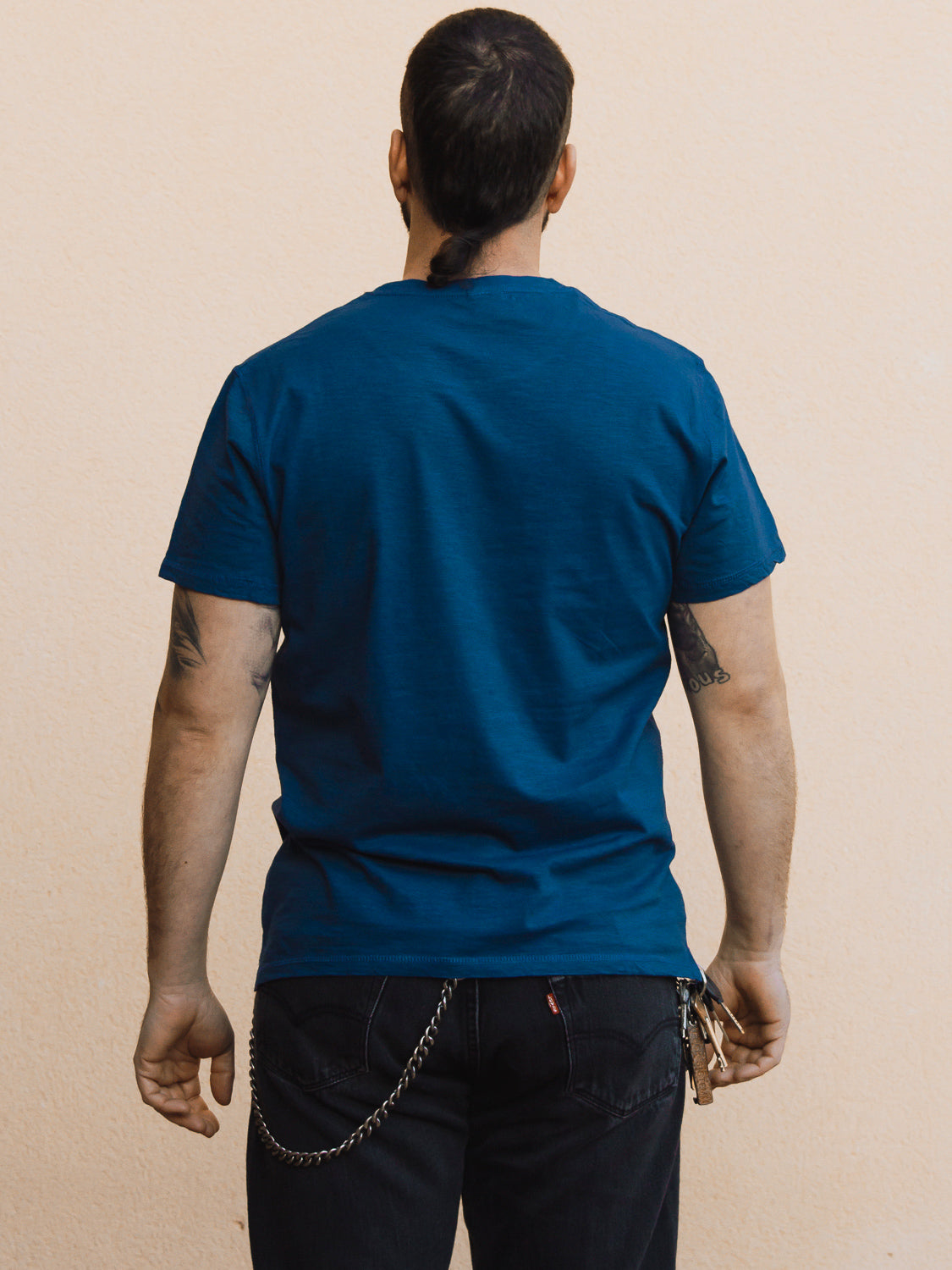 Gasoline T-shirt - Dirty Blue