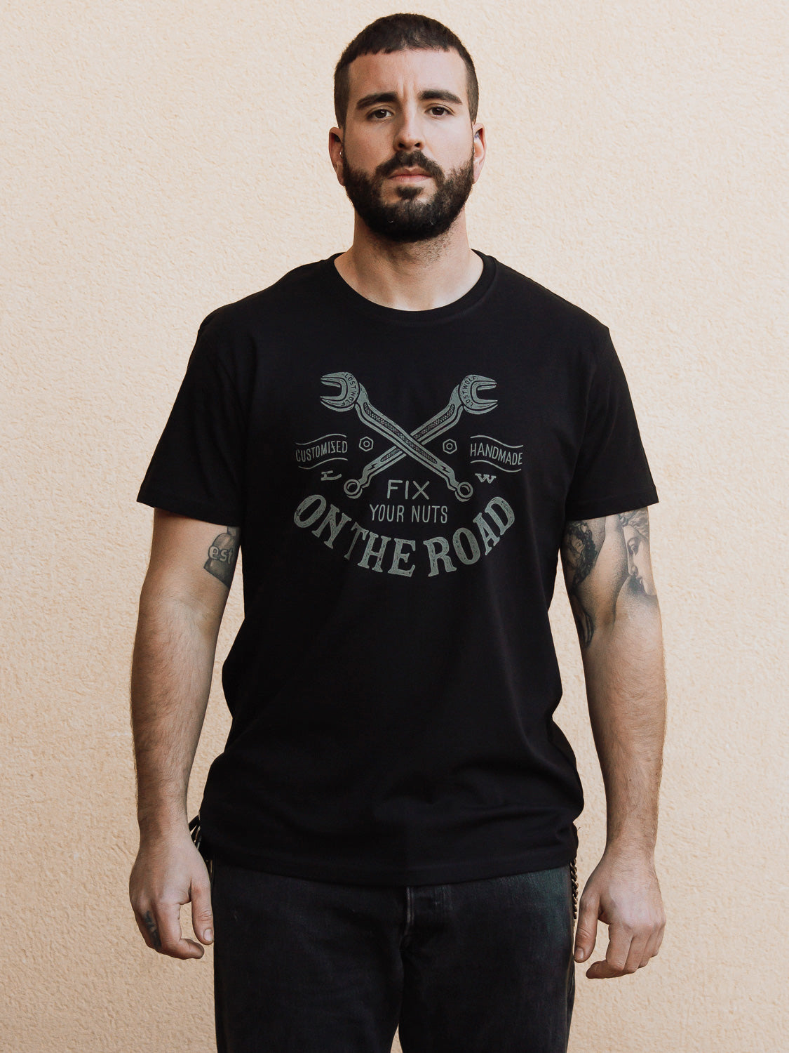 Fix Your Nuts T-shirt - Black