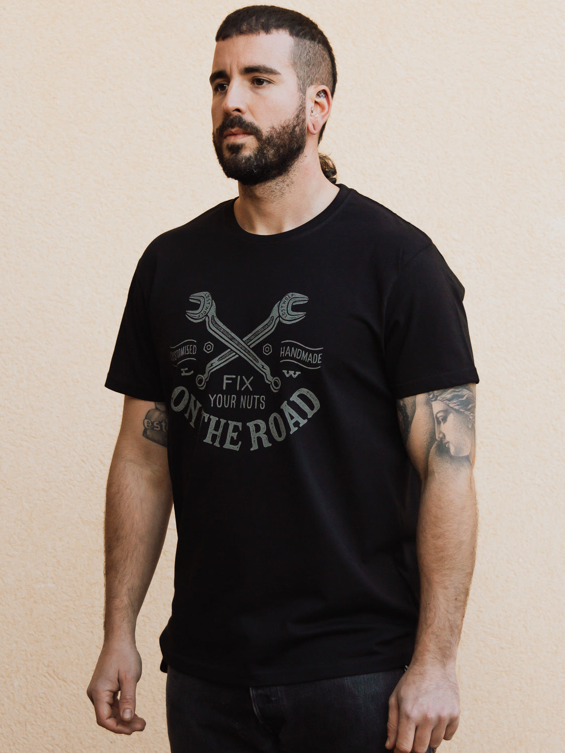 Fix Your Nuts T-shirt - Black
