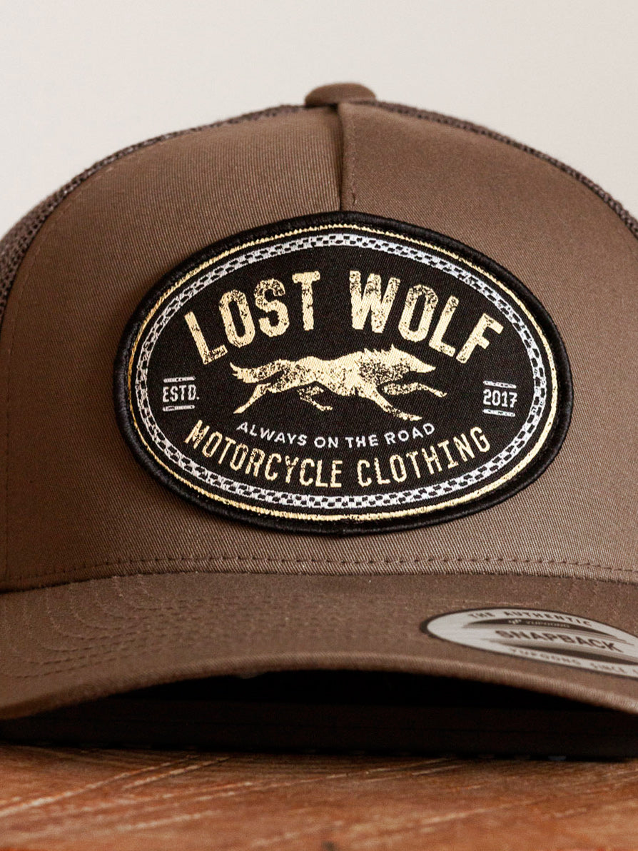 Wolf Militar 5 Panel Cap - Snapback Cap military green