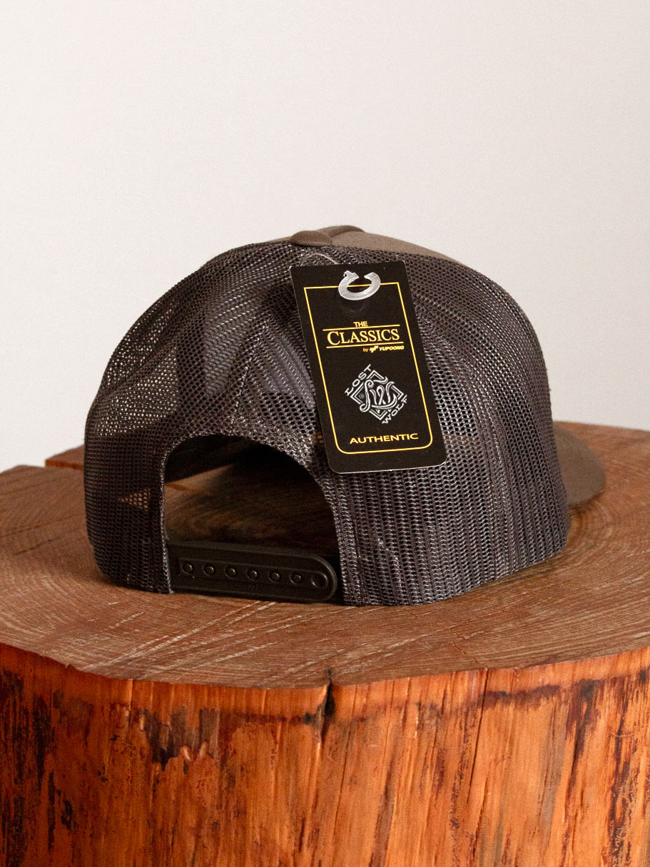Wolf Militar 5 Panel Cap - Snapback Cap military green