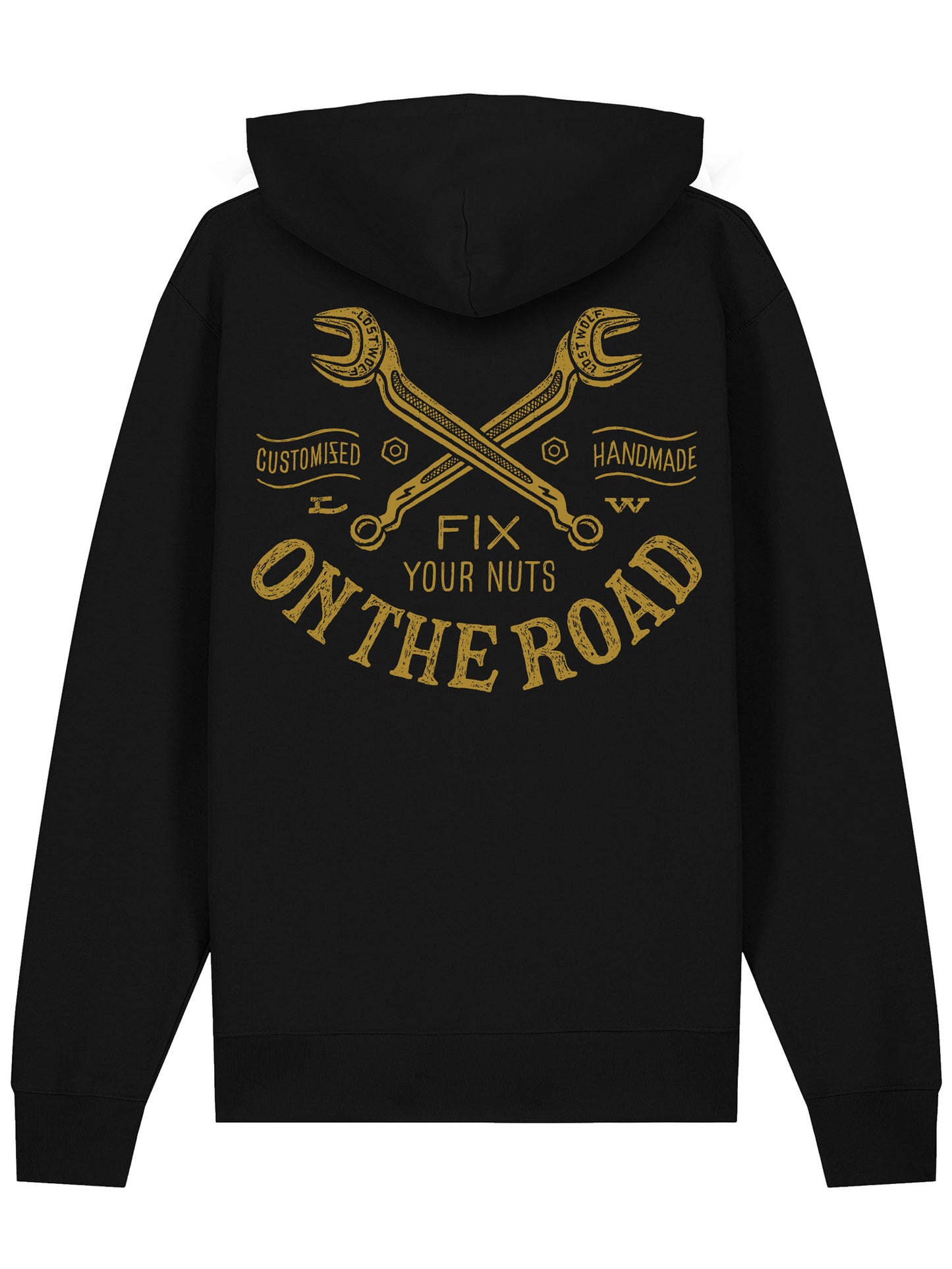 Fix Your Nuts Hoodie - Black