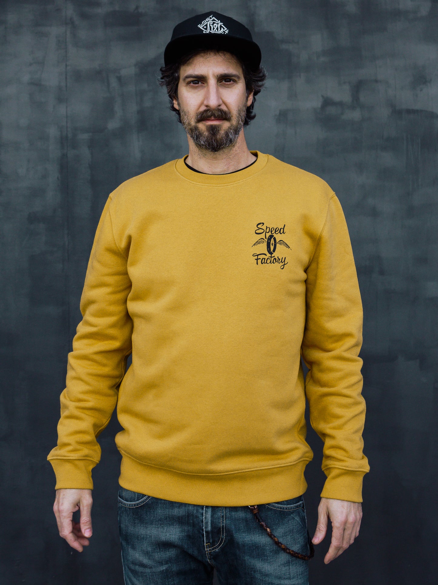 Speed Factory Hoodie - Mustard