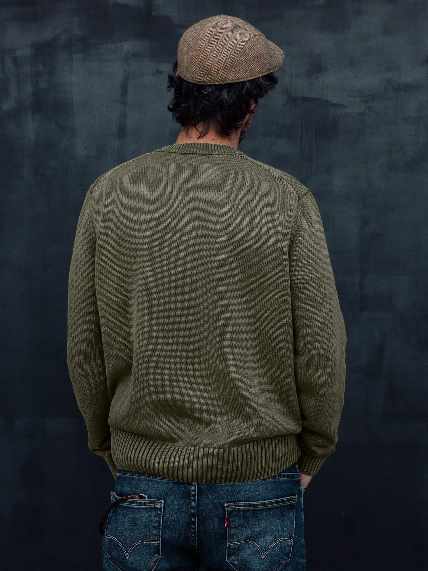 Sailor Relaxed fit knit sweater - Pale Green