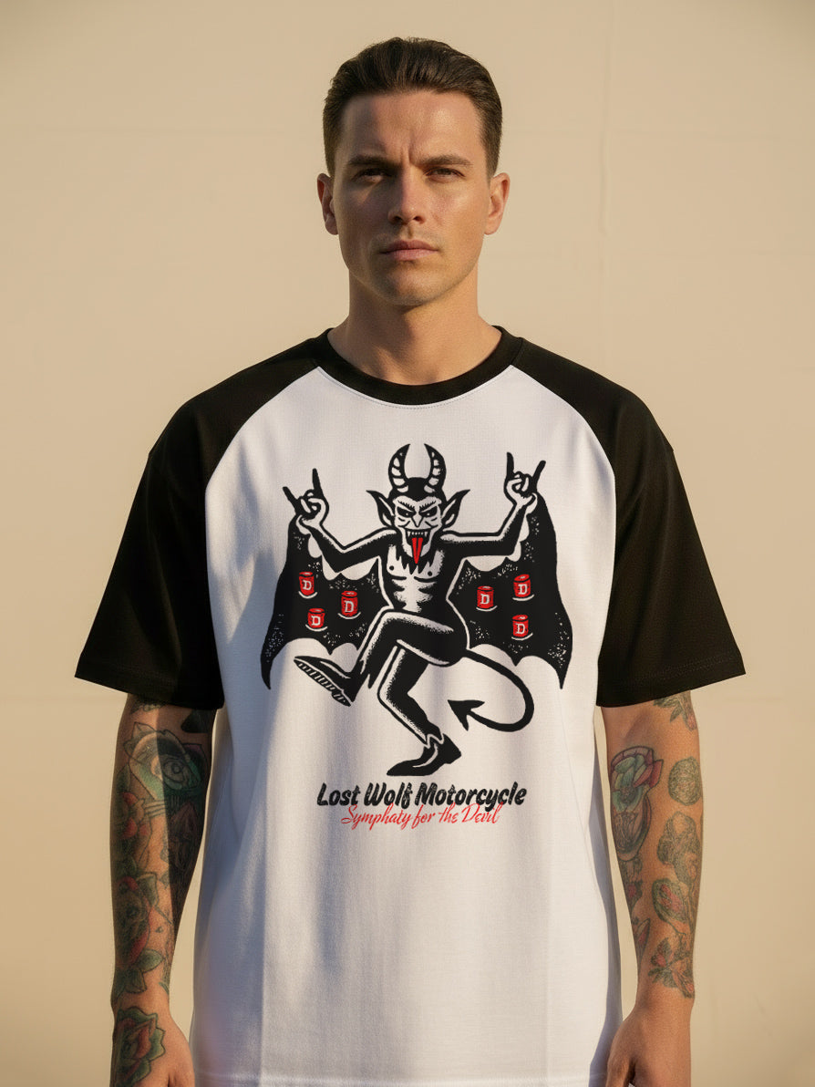 Symphaty for the Devil T-shirt - B&W