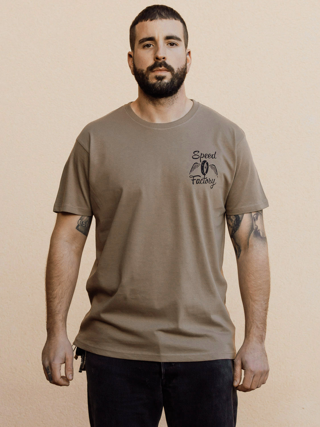 Speed Factory T-shirt - Khaki Military