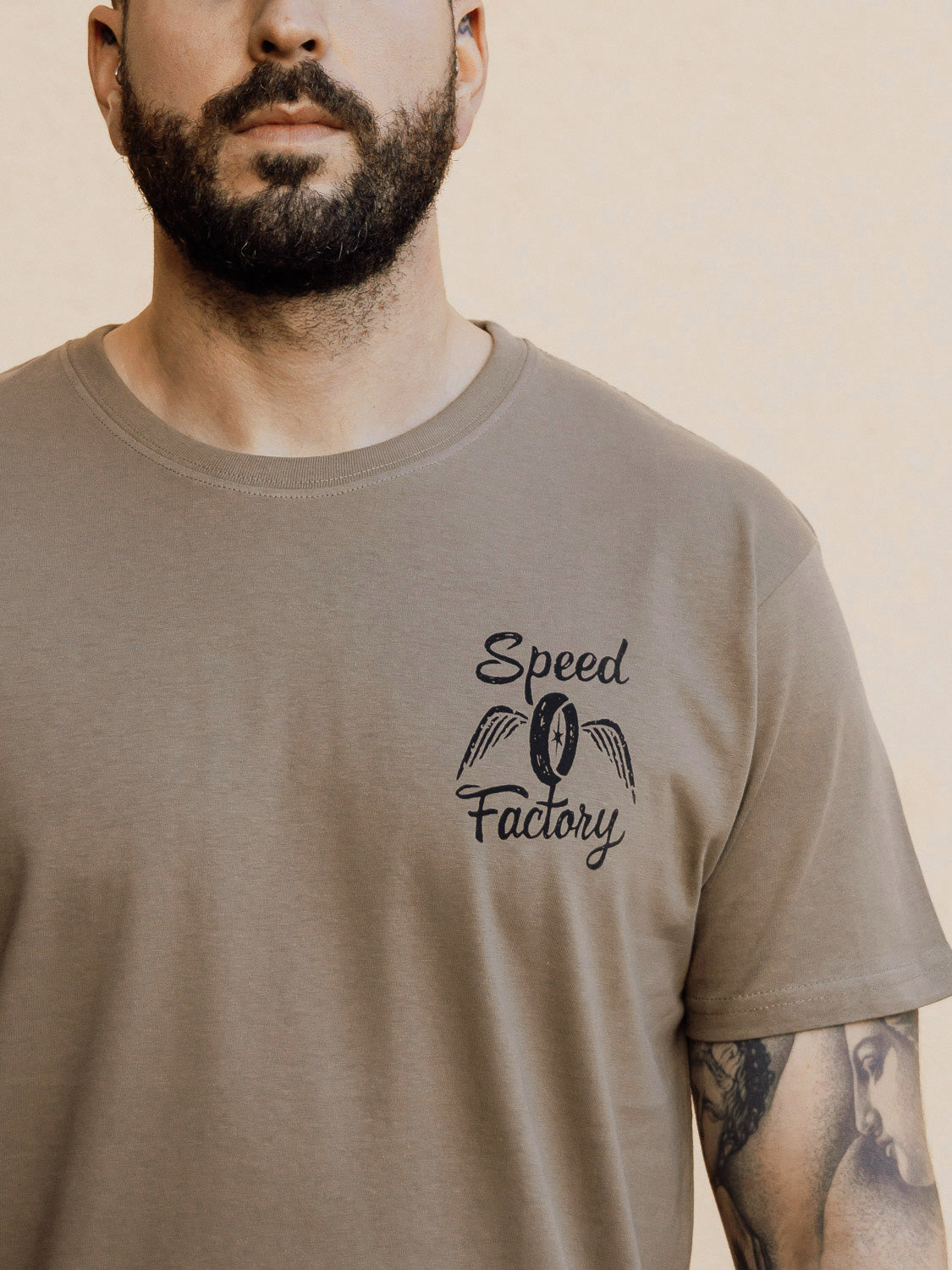 Speed Factory T-shirt - Khaki Military