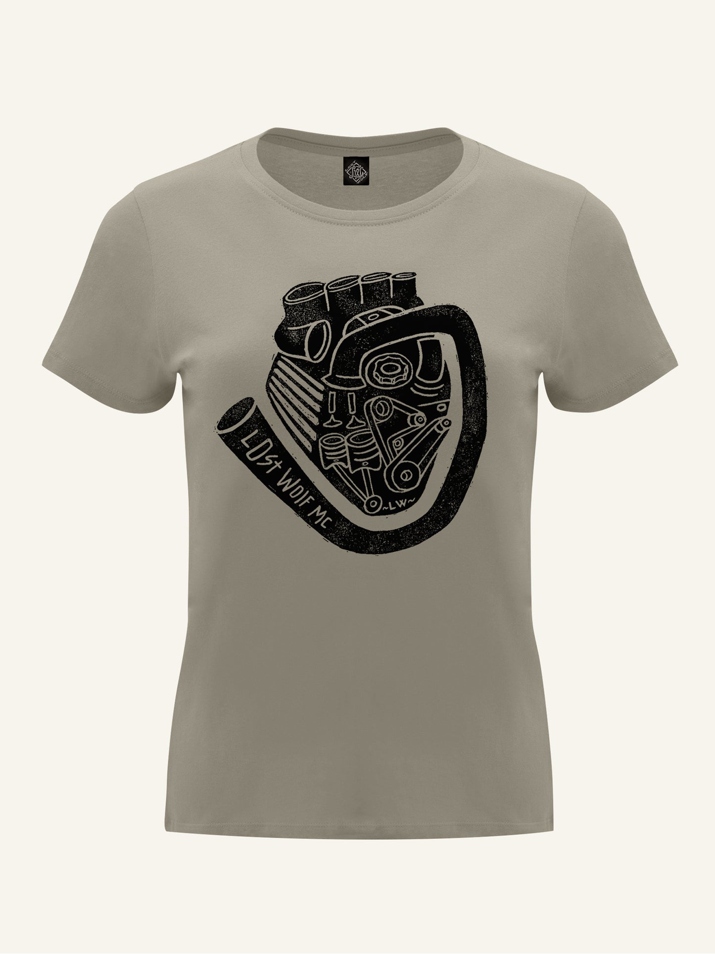 Motorheart T_shirt - Stone