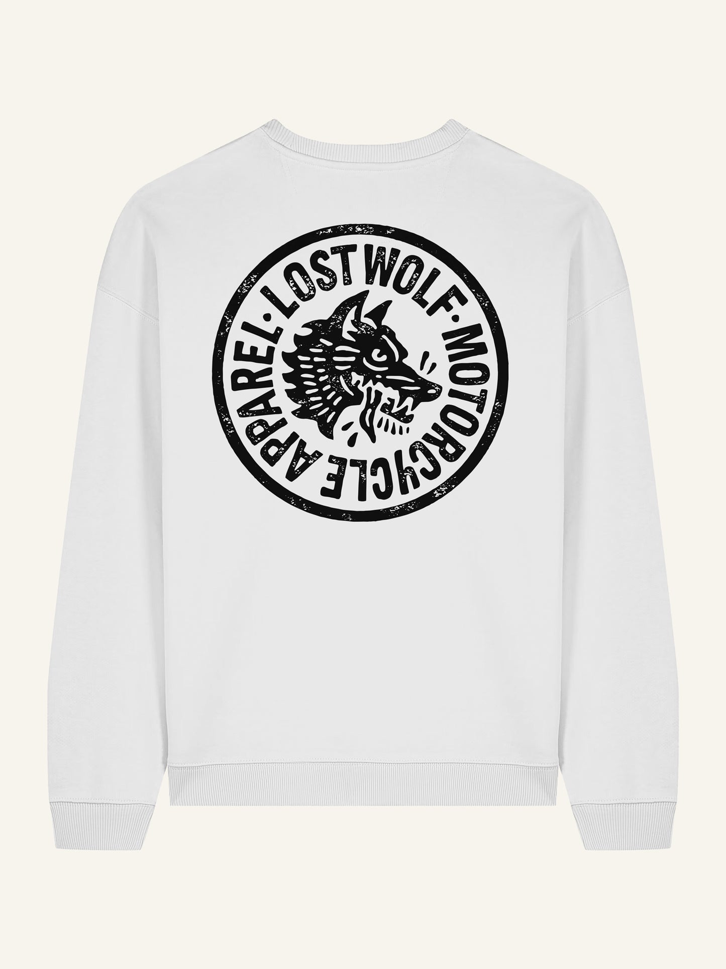 Perfect Circle Hoodie - White Ice