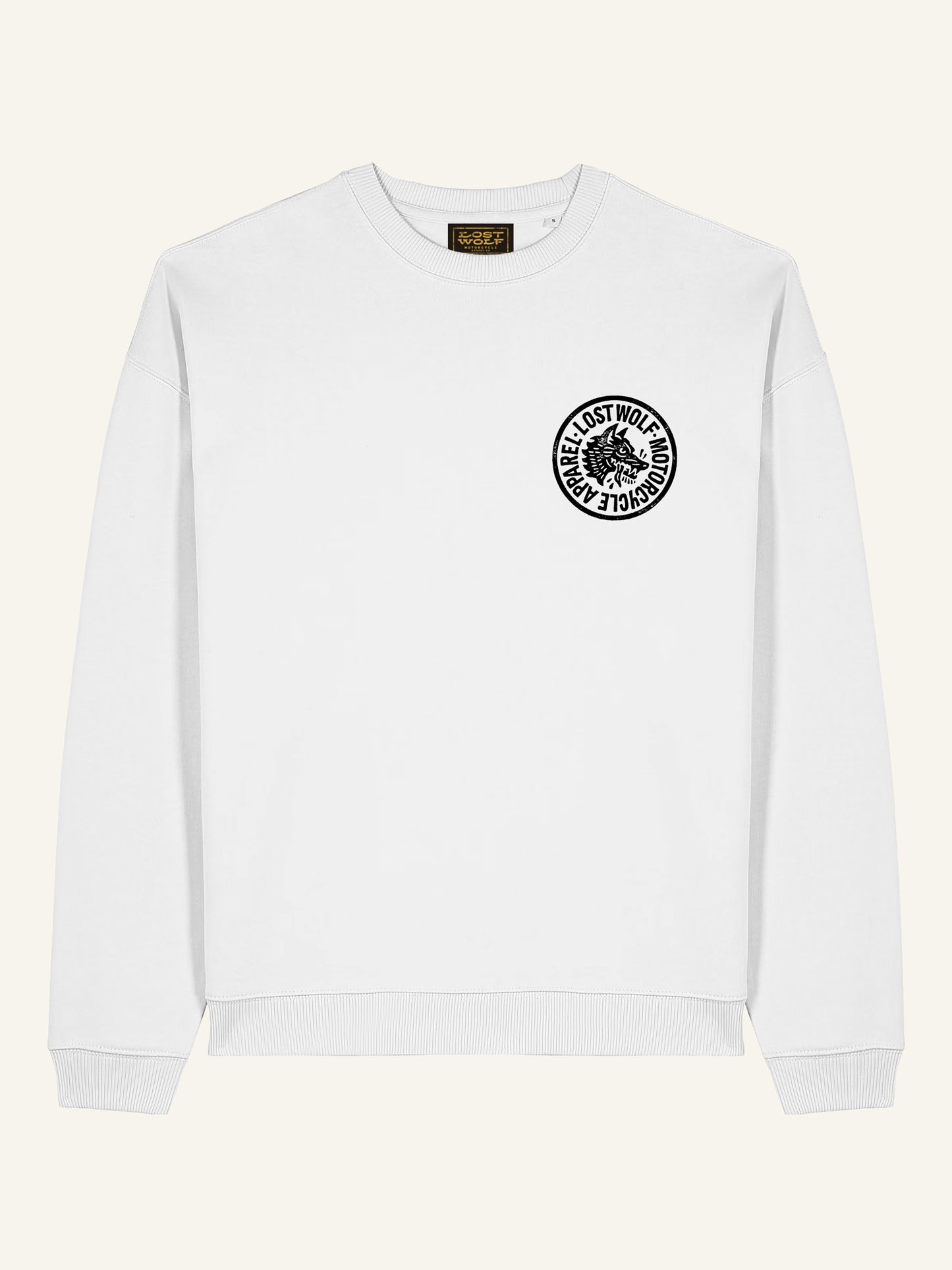 Perfect Circle Hoodie - White Ice