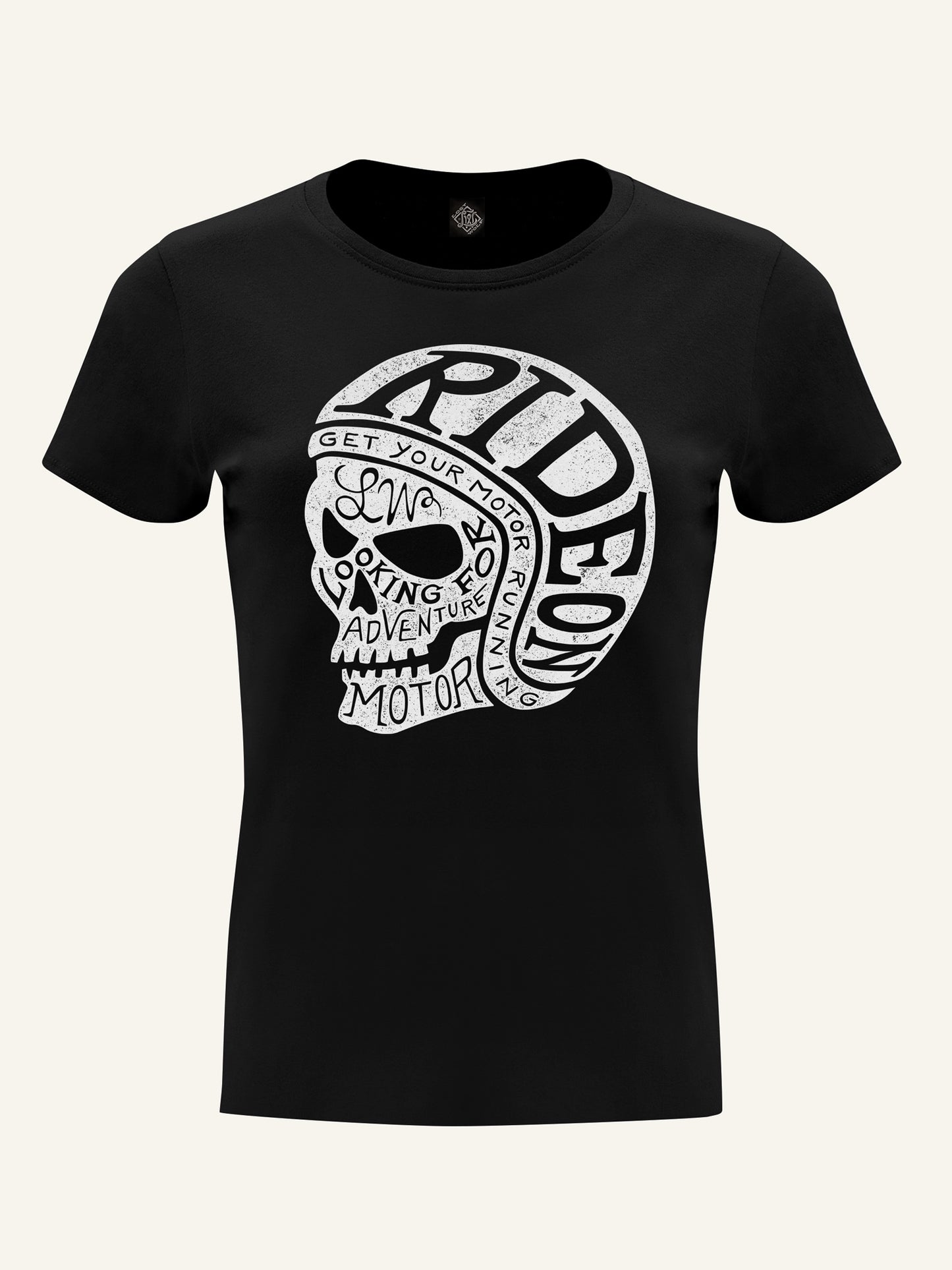 Ride On Steepenwolf T_shirt - Black