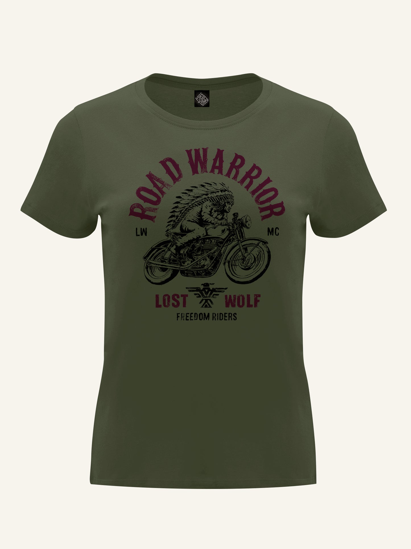 Road Warrior T_shirt - Military Green