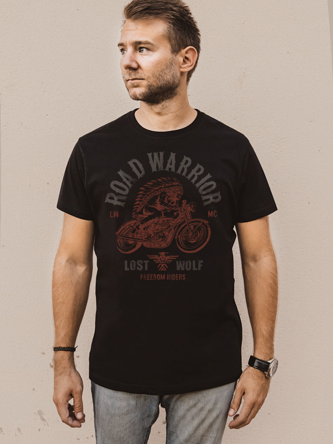 Road Warrior T-shirt - Black