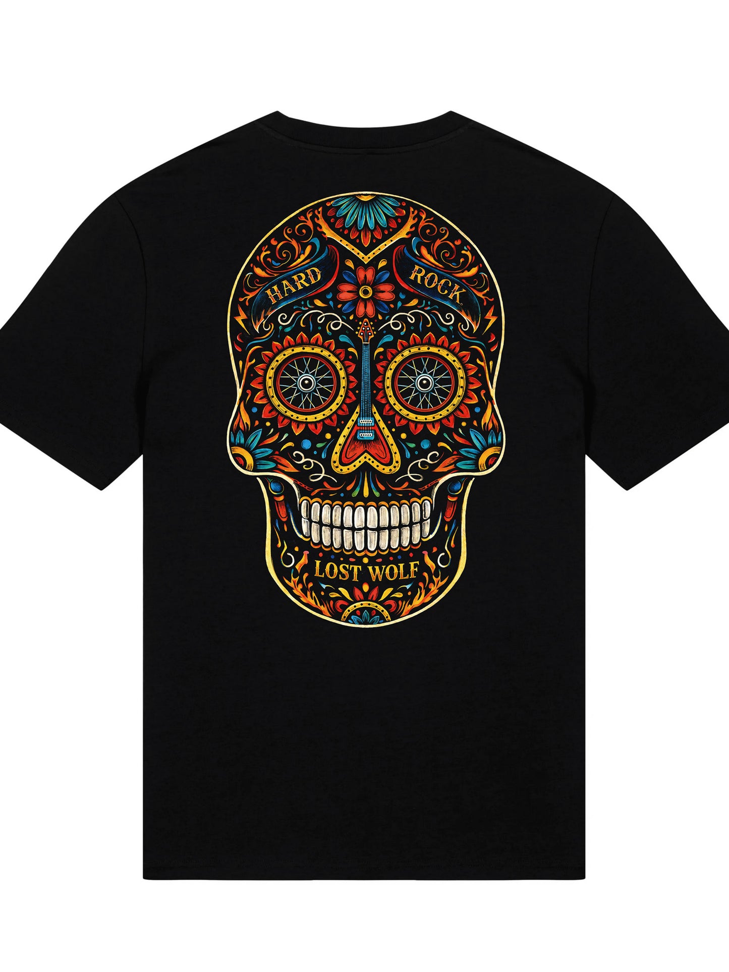 Camiseta Hard Rock Skull - White 