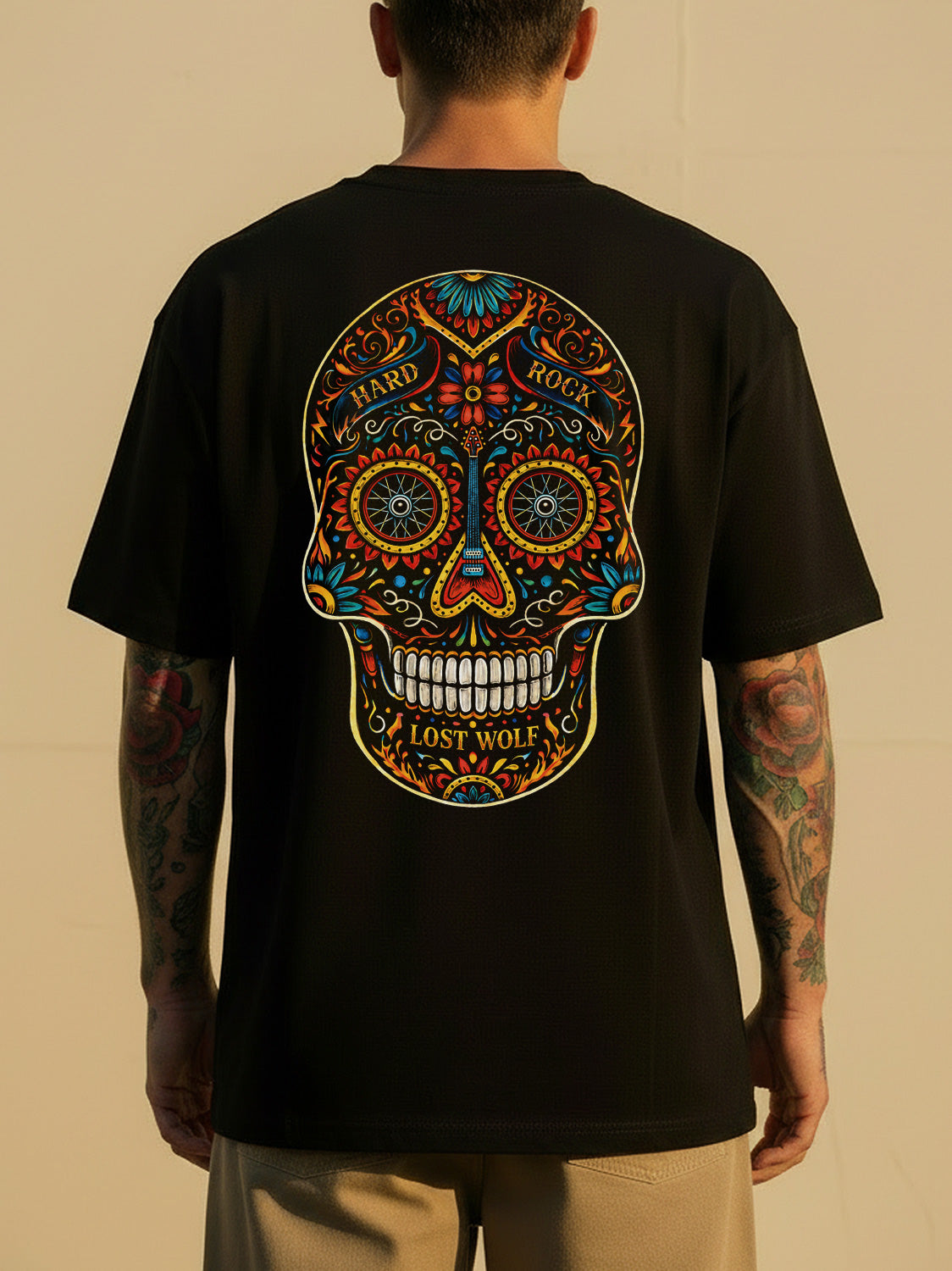 Camiseta Hard Rock Skull - White 