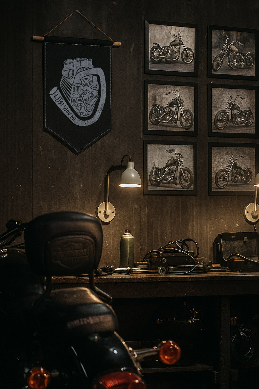 Banderín Motorheart