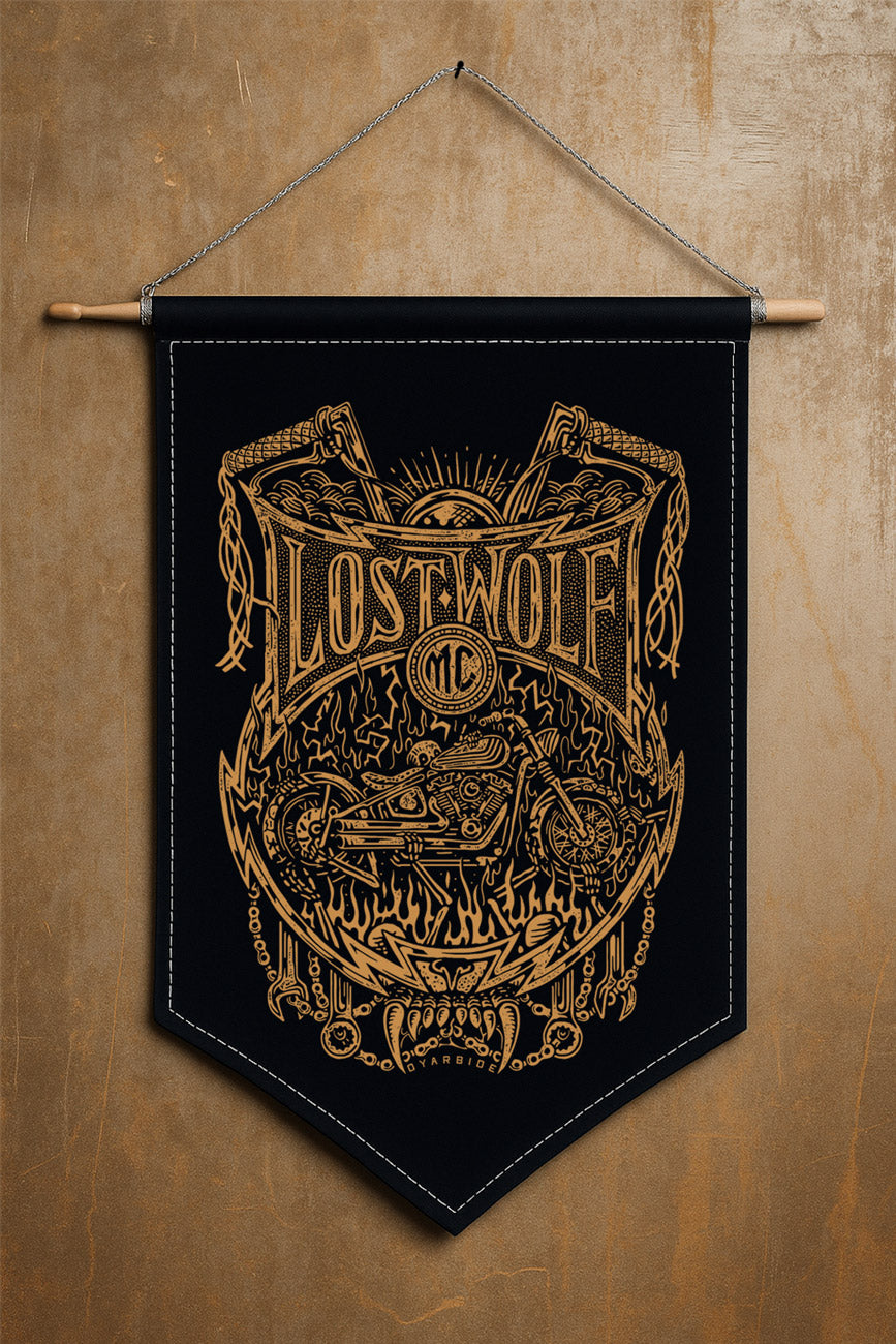 Banderín Ride On! White