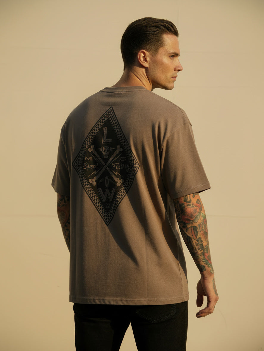 Speed Factory T-shirt  - Khaki Military