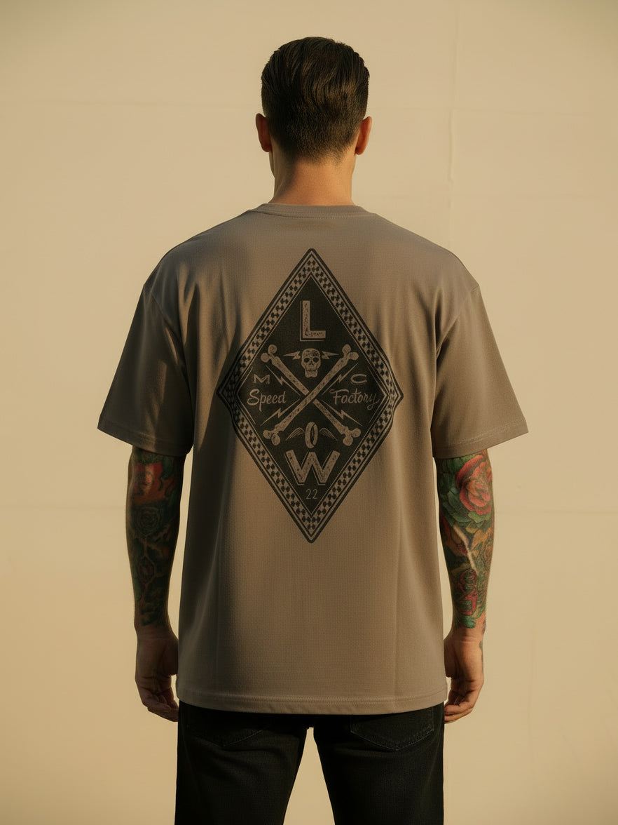 Speed Factory T-shirt  - Khaki Military