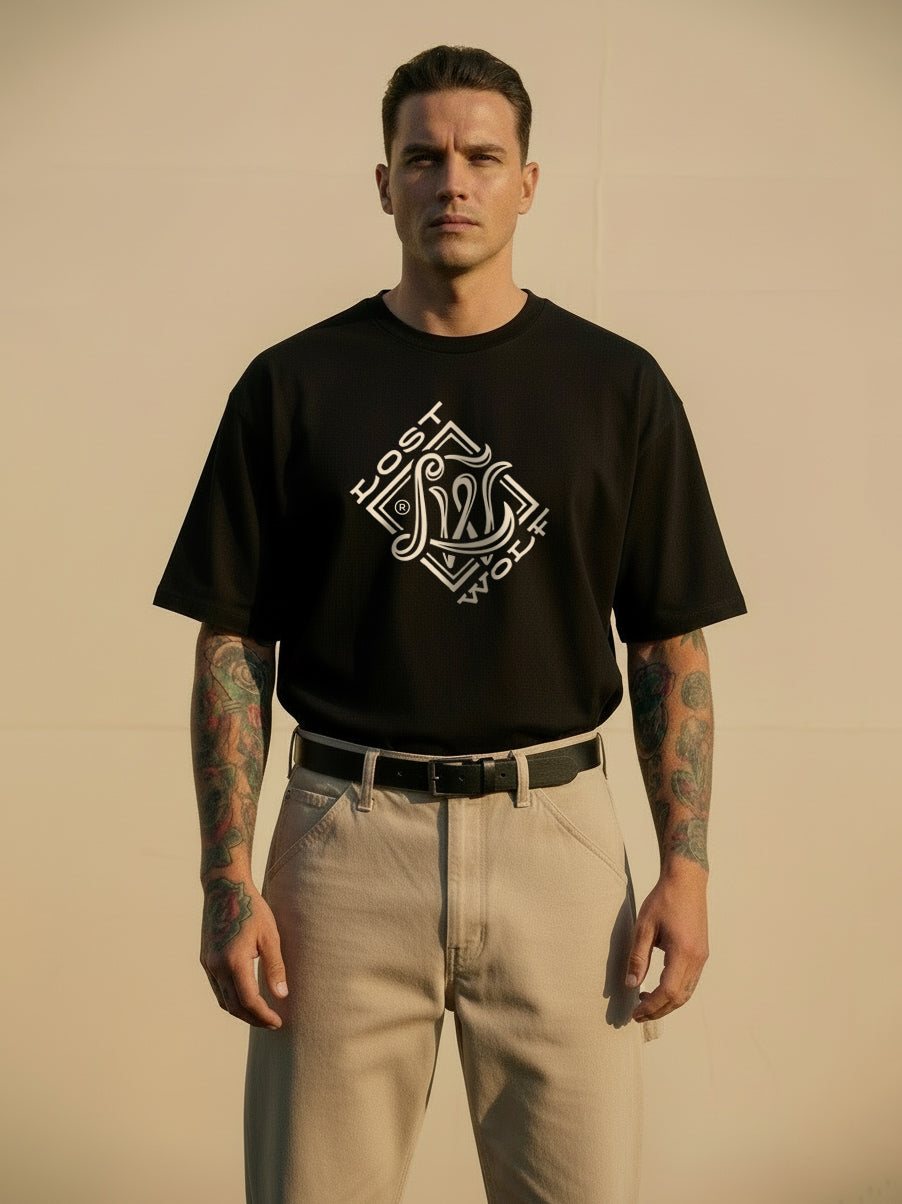 FrameWork Brand -  Black OVERSIZE