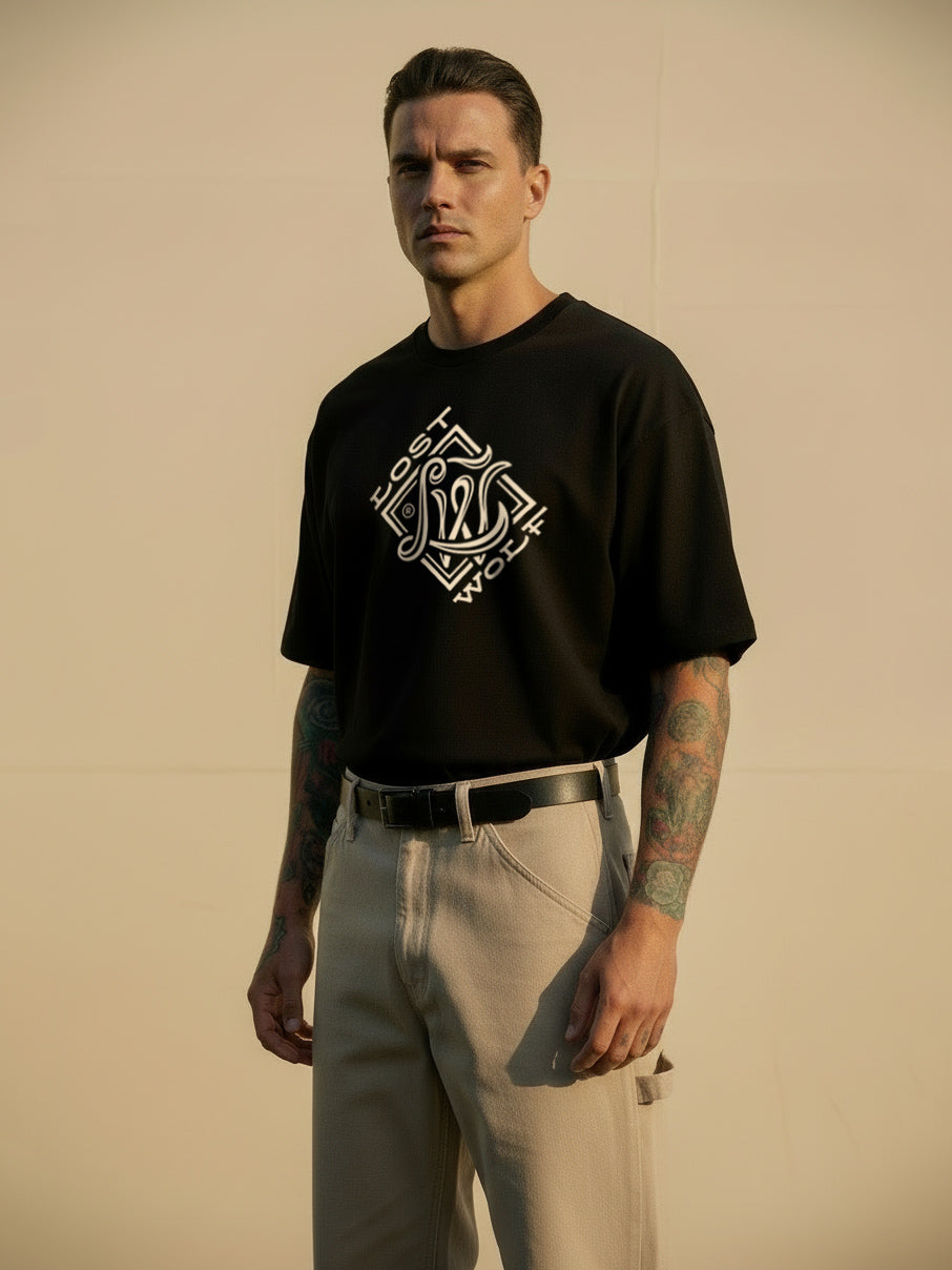 FrameWork Brand -  Black OVERSIZE