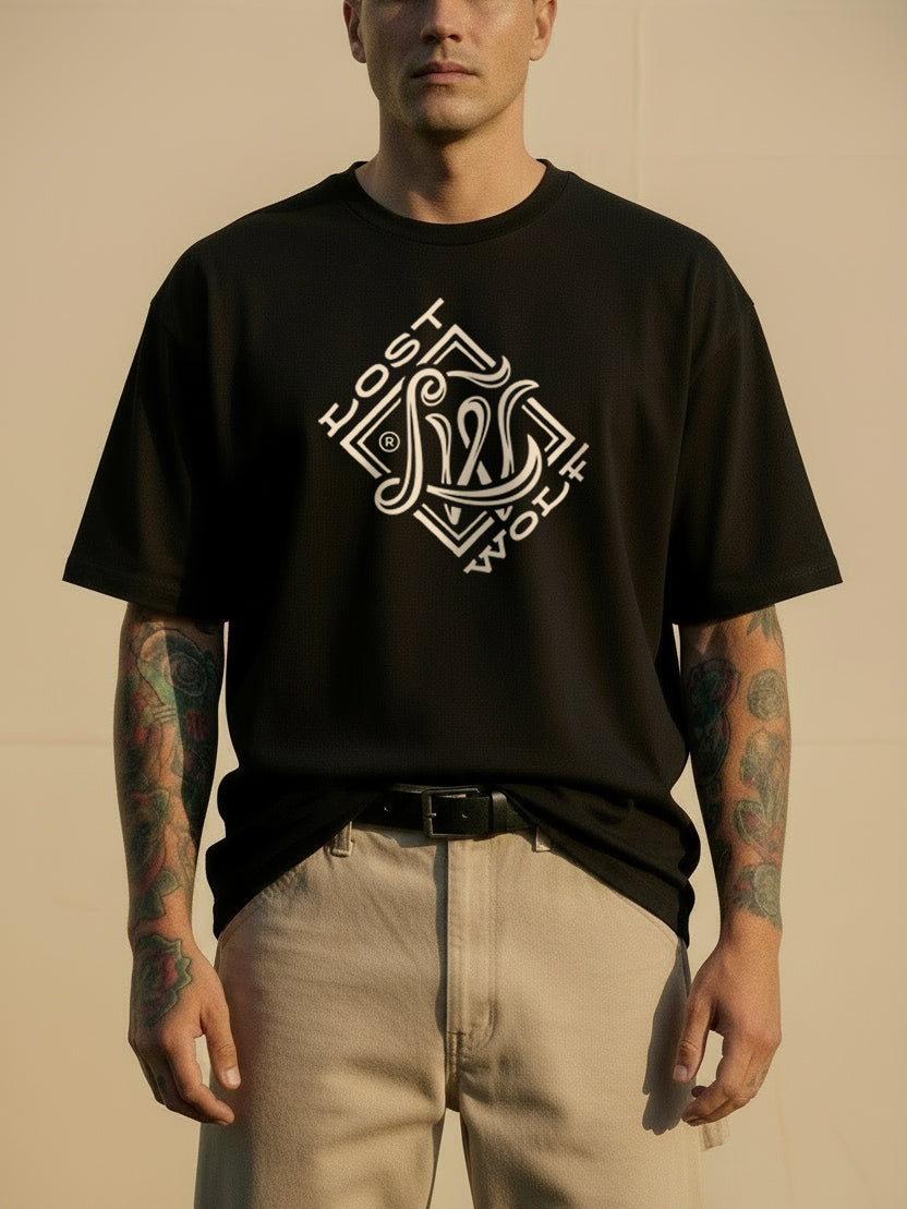 FrameWork Brand -  Black OVERSIZE
