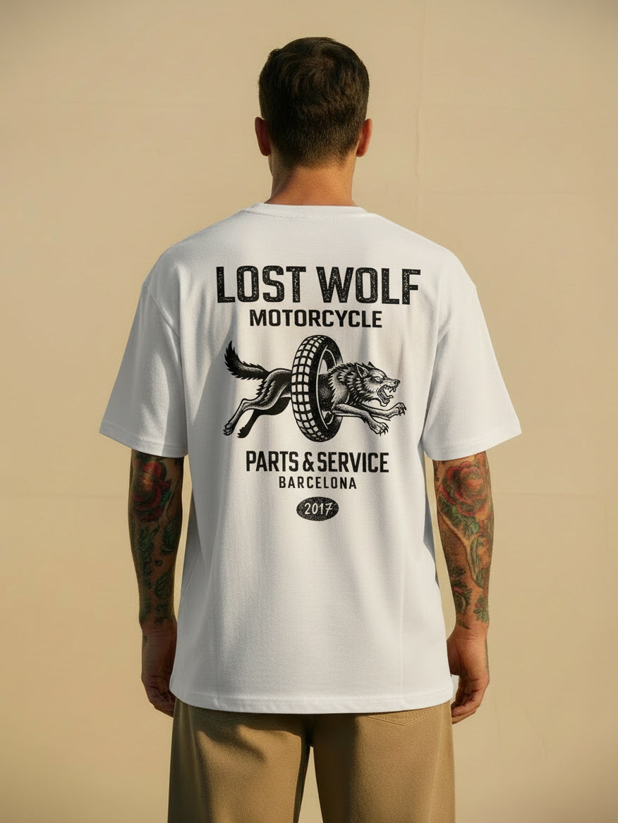 Parts & Service  T-Shirt White