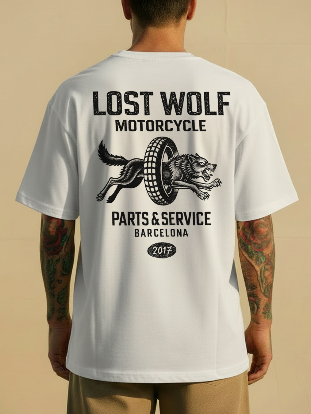 Parts & Service  T-Shirt White