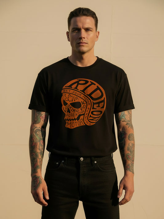 Ride On! T-shirt  - Black