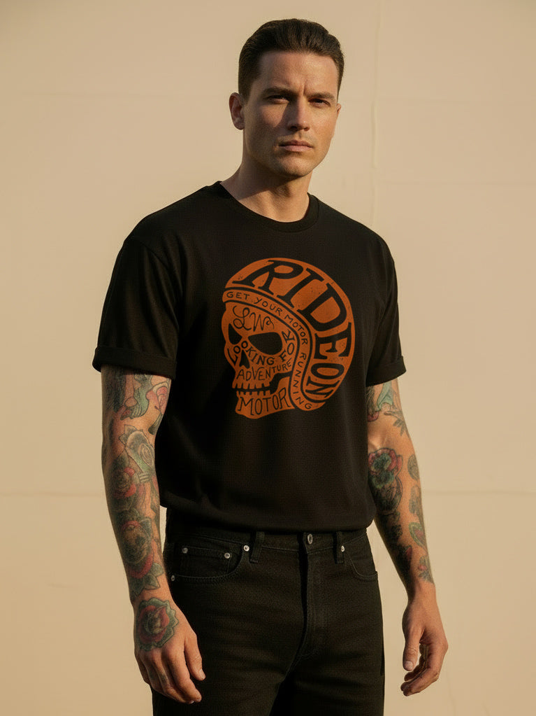 Ride On! T-shirt  - Black