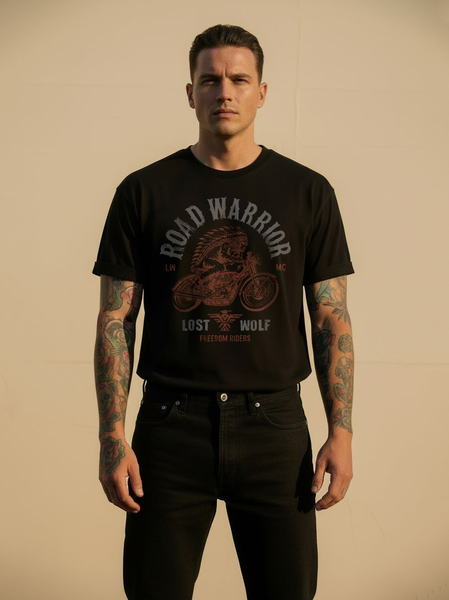 Road Warrior T-shirt - Black