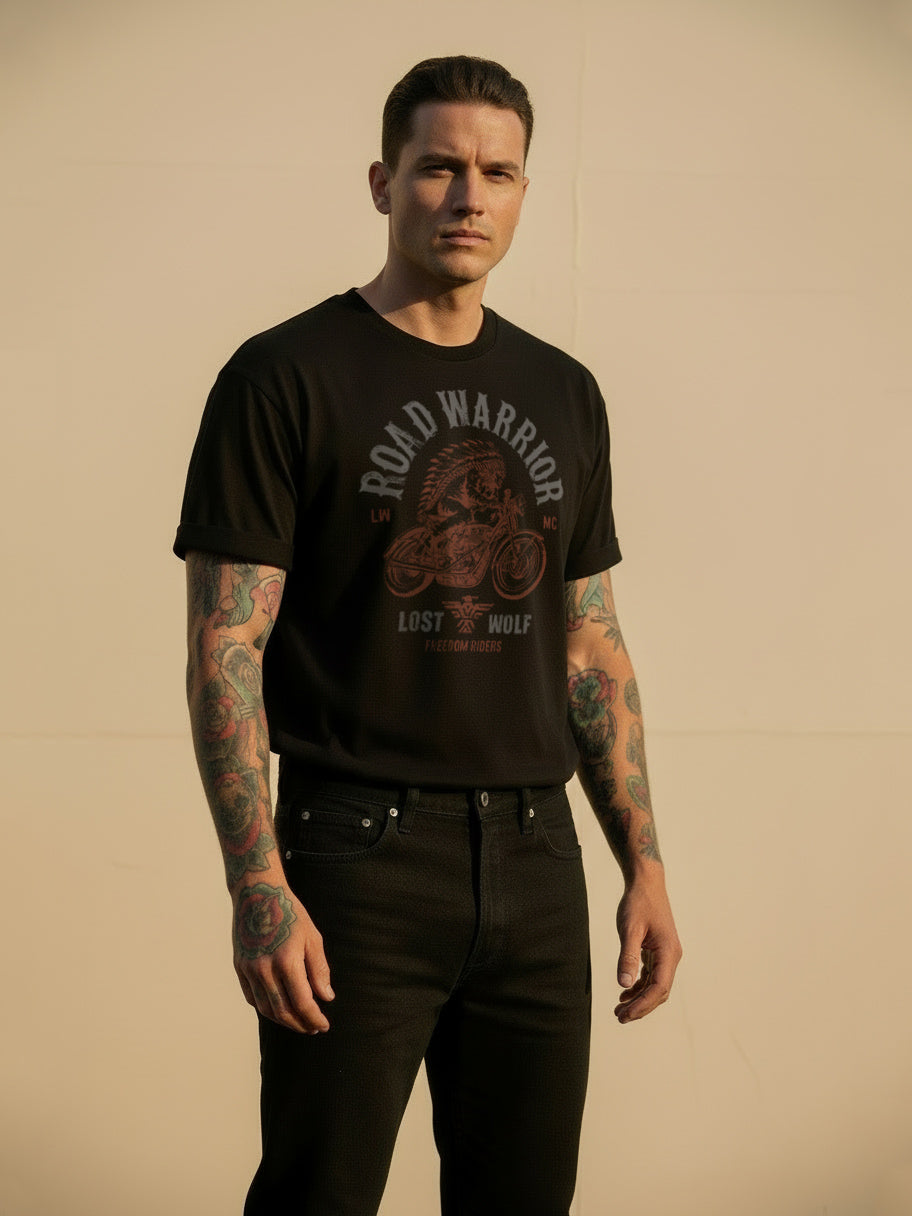Road Warrior T-shirt - Black